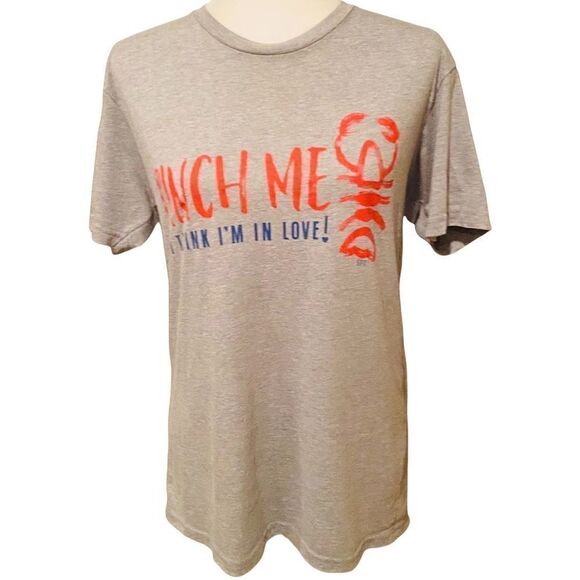 Next Level Crawfish Grey T-Shirt Size Large - Picture 1 of 11